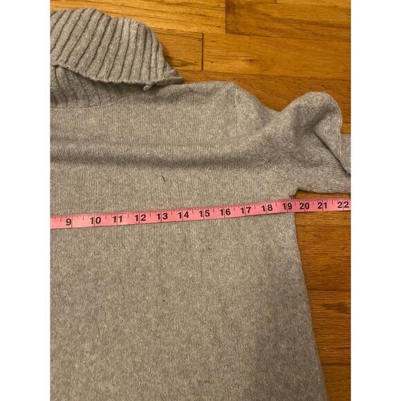 NWOT Abound, women's grey long sleeve turtleneck basic sweater size small - Picture 6 of 7